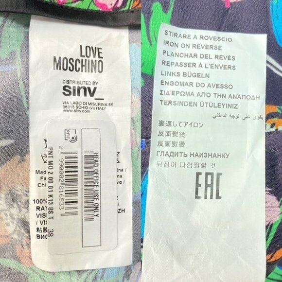 Love Moschino Casual Pants Women Size 2 - Picture 8 of 8